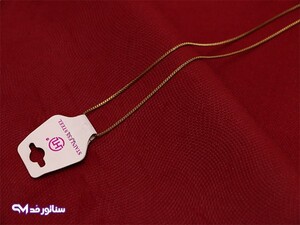زنجیر ماری طلایی استیل Z9011
