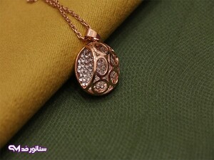 گردنبند زنانه رزگلد GZ2059