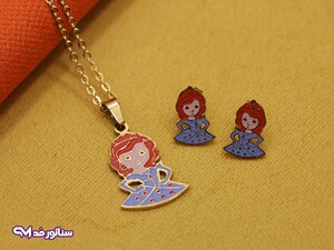 نیم ست بچگانه طرح دختر NB8009