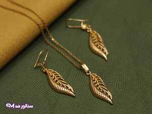نیم ست طرح برگ N8093