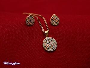 نیم ست رنگارنگ N8117