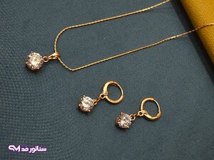 نیم ست ژوپینگ طلایی N8087