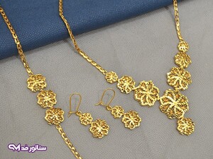 سرویس استیل طرح طلا N8082