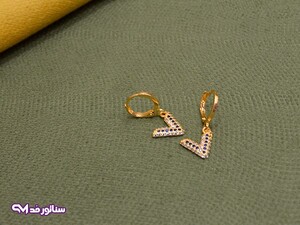 گوشواره حلقه ای زد جی جولری G5099