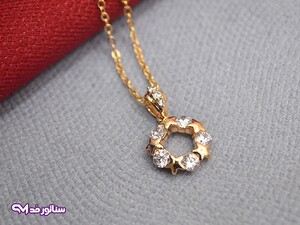 گردنبند زنانه ژوپینگ نگین دار GZ2044