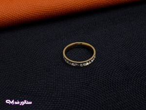 انگشتر زنانه حلقه نگین دار سناتورمد AZ4014