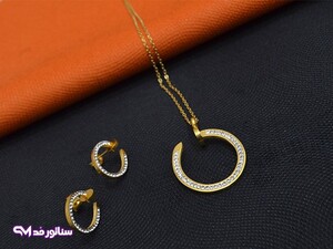 نیم ست نگین دار سناتورمد N8073