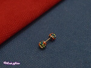 پیرسینگ گوش نگین دار سناتورمد PI9029