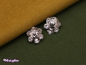 گوشواره استیل نگین دار سناتورمد G5080