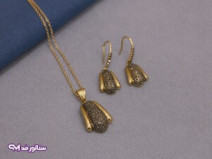 نیم ست استیل سیاه قلم N8035