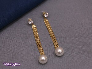 گوشواره استیل آویز مروارید G5059