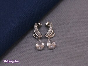 گوشواره استیل نگین دار G5074