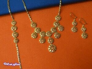 سرویس استیل طرح طلا N8088