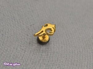 پیرسینگ گوش طلایی سناتورمد PI9056