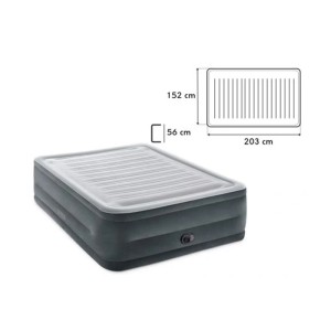 تخت بادی دو نفره طبی جدید اینتکس مدل Comfort Plush High