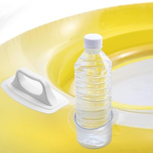 شناور بادی روی آب مبلی با کف توری مدل 58883 yellow