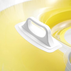 شناور بادی روی آب مبلی با کف توری مدل 58883 yellow