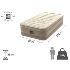 تخت بادی یک نفره مدل Ultra Plush Air Mattress جدید 64426GB