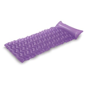 تشک بادی روی آب بنفش طبی بالش دار 58807 Purple