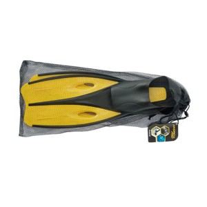 فین شنا حرفه ای بزرگسال سایز 40 تا 42 زرد 27023 Yellow
