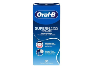 نخ دندان اورال بی ارتودنسی مدل سوپر فلاس Oral-B Super Floss طرح جدید
