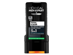 ژل حمام مردانه لورال Loreal سری Expert مدل PURE CARBON، حجم 300 میلی لیتر