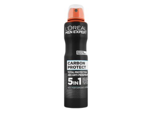 اسپری مردانه لورآل 250 میلی لیتر مدل CARBON PROTECT