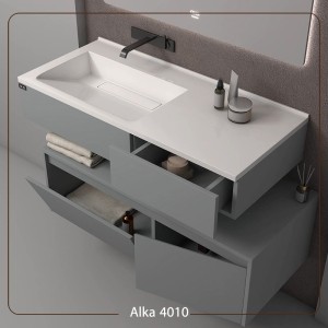 فولست روشویی کابینتی پی‌وی‌سی الکا مدل4010