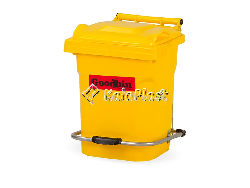 سطل پدالدار ۴۰ لیتری با پدال فلزی گودبین