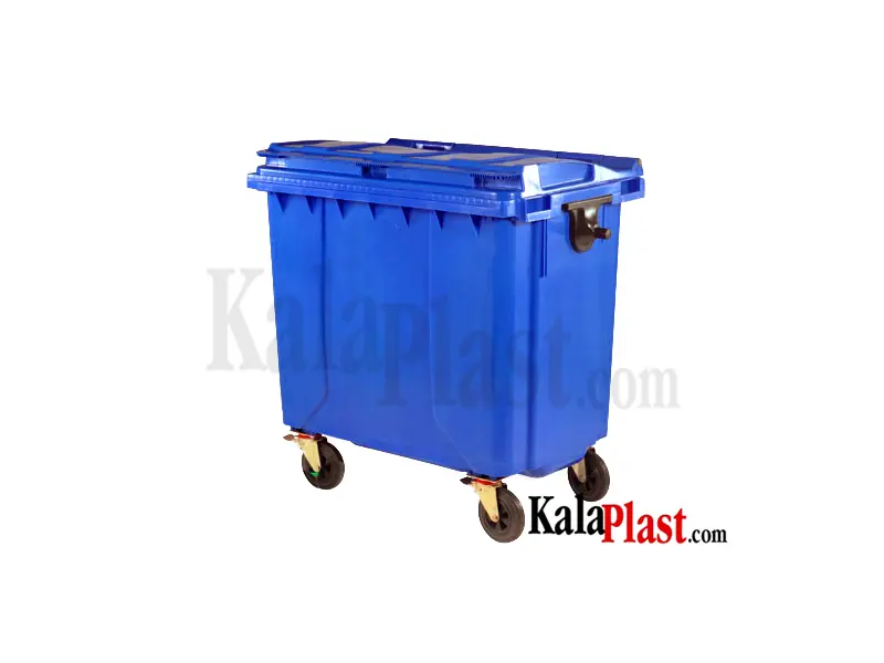 سطل زباله ۷۷۰ لیتری مکانیزه پلی‌اتیلن شهری سبلان