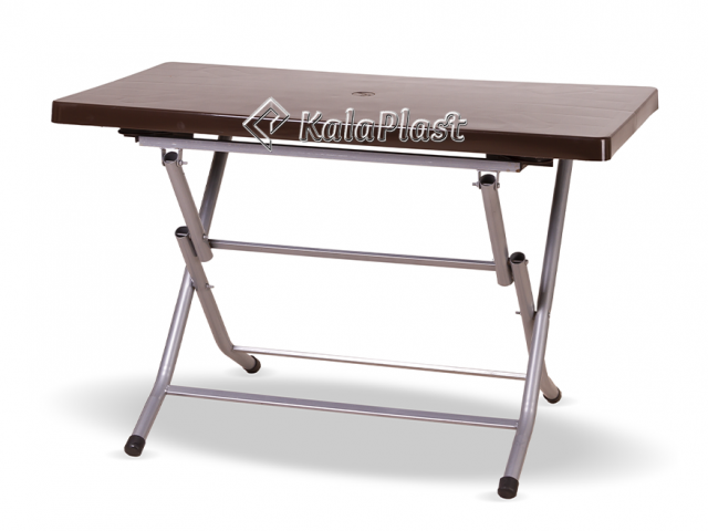 میز مستطیل تاشو با پایه فلزی کد 217