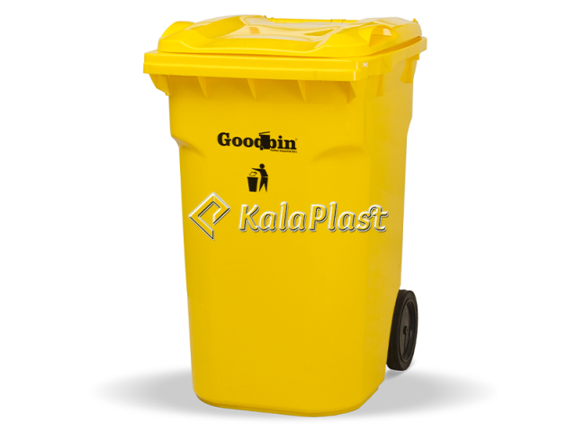 سطل زباله پلاستیکی چرخدار ۳۶۰ لیتری گودبین