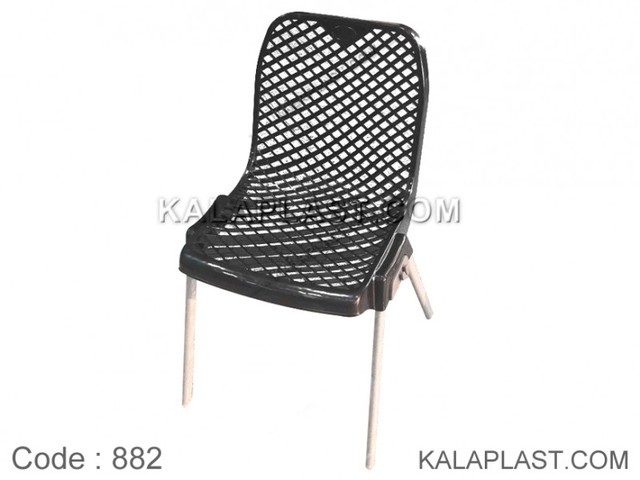 پک 3 عددی صندلی بدون دسته پایه فلزی کد 882