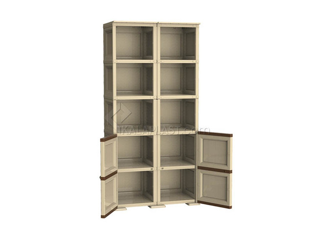 کتابخانه پنج طبقه دو درب وندیک کد 1346