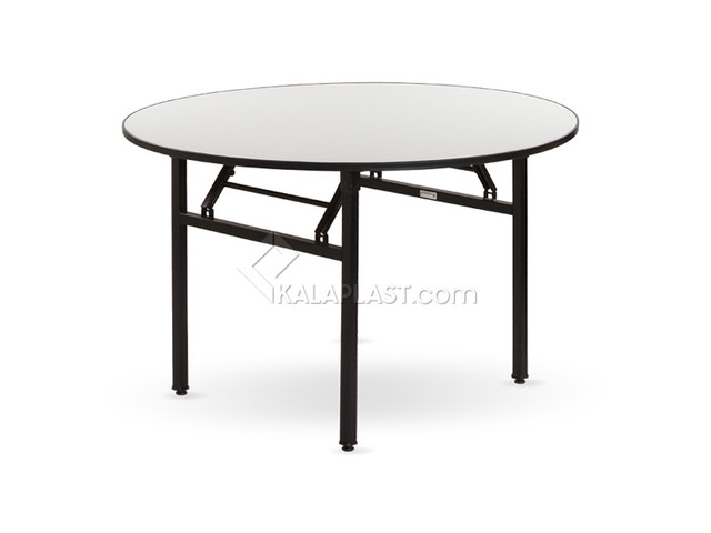 میز 4 نفره دایره تاشو رینو قطر 120 سانت