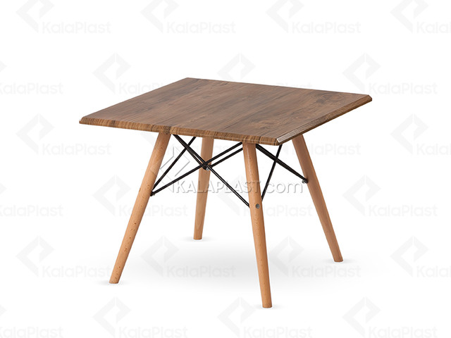میز عسلی مربع 56*56 ایمیز کد 121
