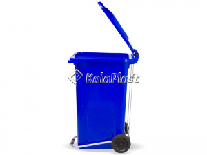 سطل زباله پلاستیکی 240 لیتری چرخدار و پدالدار  گودبین