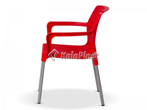 صندلی دسته دار پایه فلزی نت کد 182