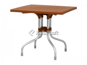 میز 4 نفره مربع تاشو پایه آلومینیومی فورزا کد 810