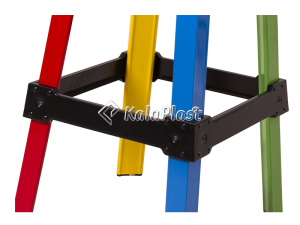 چهارپایه فلزی  با کفی چوب  نستاس (nastas)