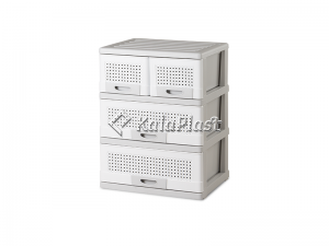 فایل 3طبقه با کشوهای پهن دل آسا D117-HW3
