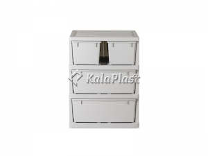 فایل 3طبقه با کشوهای پهن دل آسا D117-HW3