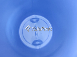 بشکه پلاستیکی 220 لیتری ضخیم با رینگ فلزی کیان با شیر فلزی و شلنگ