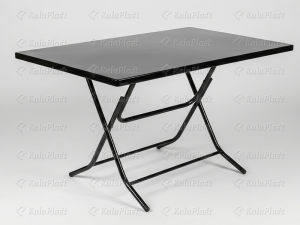 میز تمام فلزی 6 نفره رویه ساده تاشو لنا