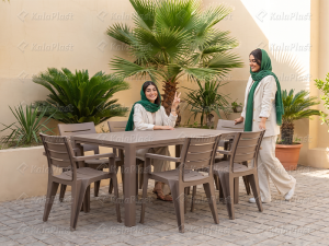 ست 6 نفره پلیمری جاسمین