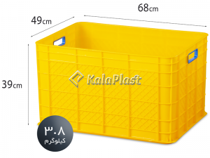 جعبه صنعتی پلاستیکی کد 860