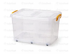 صندوق چرخدار  شفاف سوپر سایز صنعت