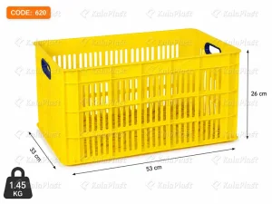 سبد صنعتی پلاستیکی کد ۶۲۰