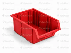 پالت ابزار پلاستیکی کشویی قرمز سایز ۵ (بسته ۱۲ عددی)