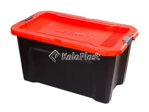 صندوق پلاستیکی درب‌دار دقت ۱۶۰ لیتری